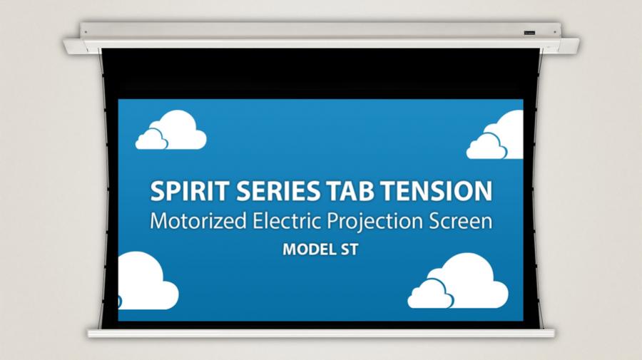 Spirit Tab Tension In-Ceiling Electric Motorized