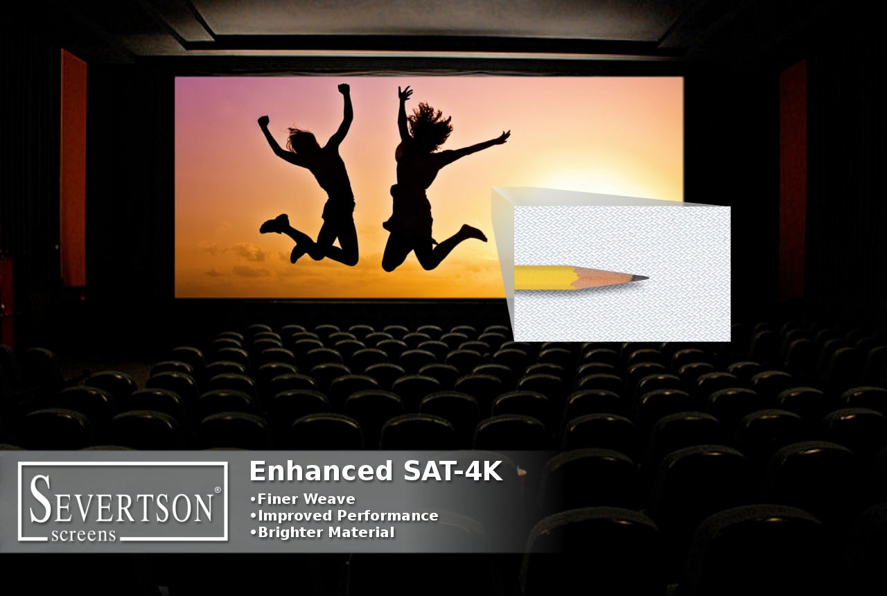 Severtson Screens' SAT-4K for cinema