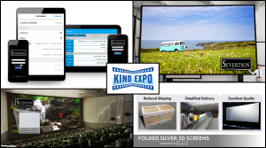 Severtson Screens will feature multiple screen technologies at Kino Expo 2018